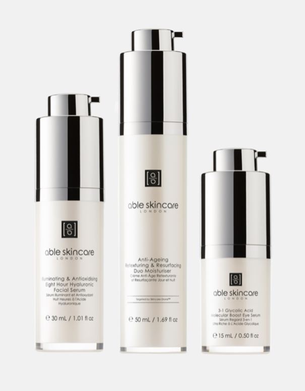 Able Skincare Hautpflege Set Farbe Transparent